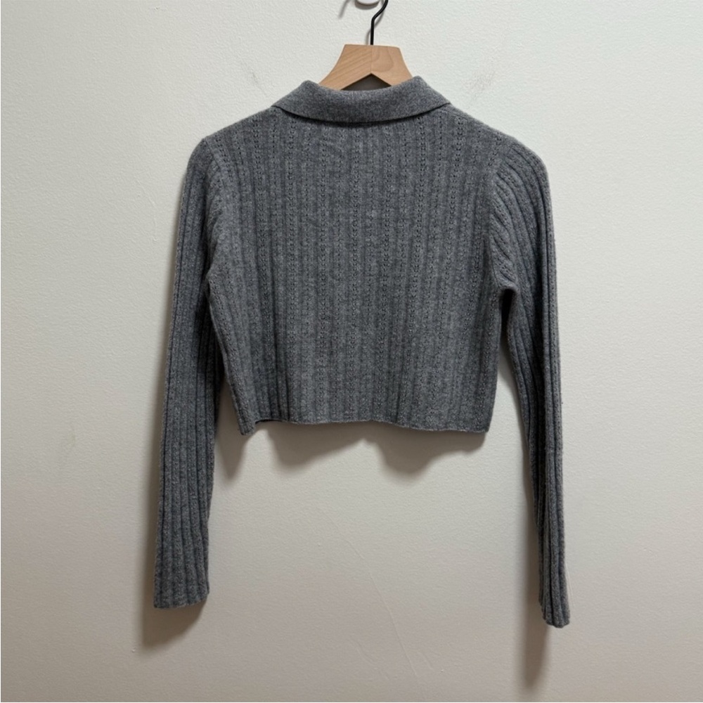Reformation Rory Pointelle Cardigan - Picture 5 of 7